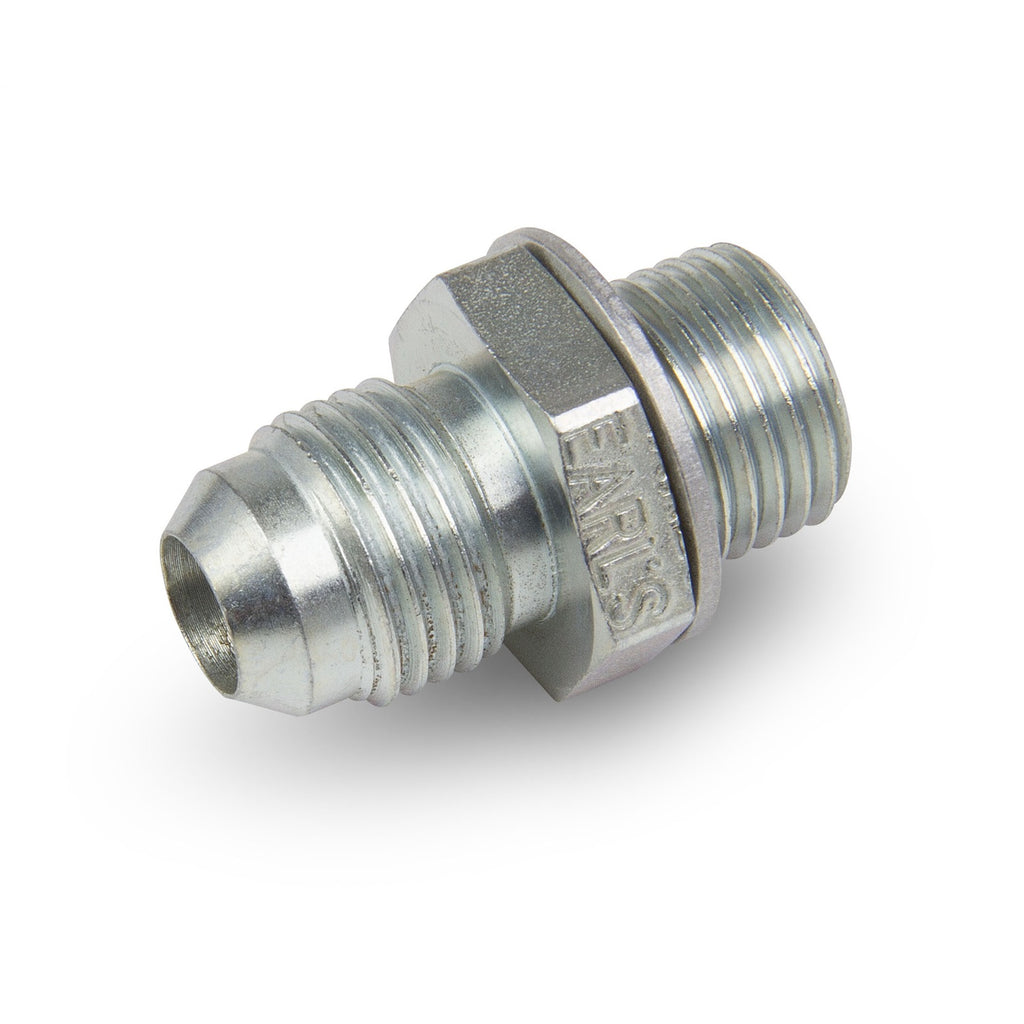 Earls-Straight-Transmission-Adapter--6-Male-To-916-18-Threads---Short-(Front)