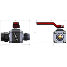 Load image into Gallery viewer, Earls-Ultrapro-Ball-Valve--10-An-Male-To-Female