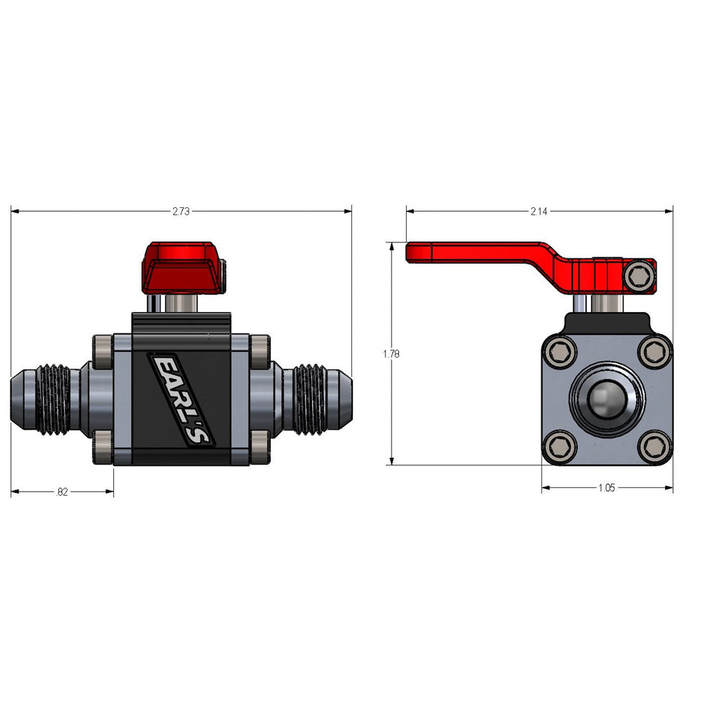 Earls-Ultrapro-Ball-Valve--6-An-Male-To-Male