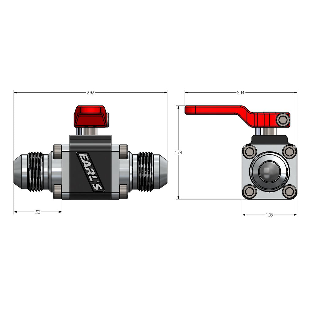 Earls-Ultrapro-Ball-Valve--8-An-Male-To-Male