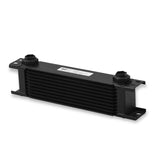 Earls 410ERL Earl's UltraPro Oil Cooler - Black - 10 Rows - Wide Cooler - 10 O-Ring Boss Female Ports