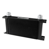 Earls 419-16ERL Earl's UltraPro Oil Cooler - Black - 19 Rows - Wide Cooler - 16 AN Male Flare Ports