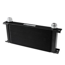 Load image into Gallery viewer, Earls-Ultrapro-Oil-Cooler---Black---20-Rows---Extra-Wide-Cooler---16-An-Male-Flare-Ports