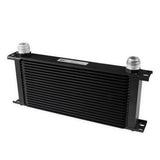 Earls 820-16ERL Earl's UltraPro Oil Cooler - Black - 20 Rows - Extra-Wide Cooler - 16 AN Male Flare Ports