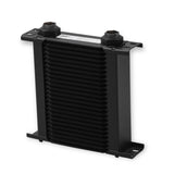 Earls 225ERL Earl's UltraPro Oil Cooler - Black - 25 Rows - Narrow Cooler - 10 O-Ring Boss Female Ports
