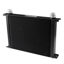 Load image into Gallery viewer, Earls-Ultrapro-Oil-Cooler---Black---34-Rows---Extra-Wide-Cooler---16-An-Male-Flare-Ports