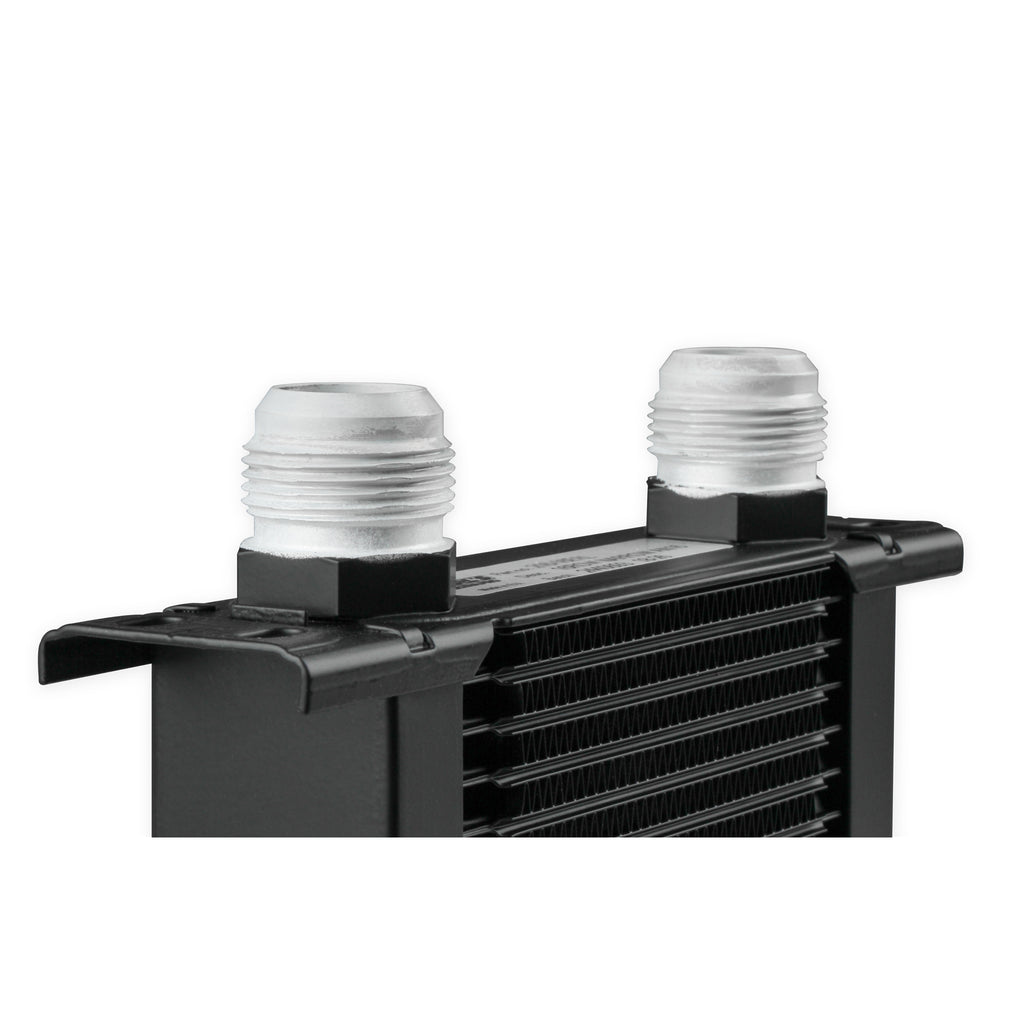 Earls-Ultrapro-Oil-Cooler---Black---34-Rows---Extra-Wide-Cooler---16-An-Male-Flare-Ports