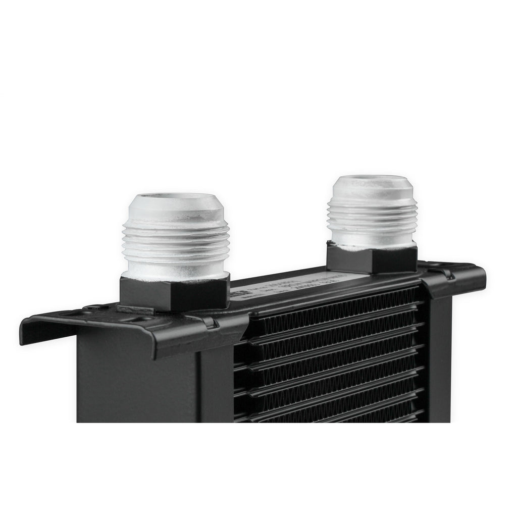 Earls-Ultrapro-Oil-Cooler---Black---34-Rows---Extra-Wide-Cooler---16-An-Male-Flare-Ports