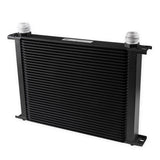 Earls 834-16ERL Earl's UltraPro Oil Cooler - Black - 34 Rows - Extra-Wide Cooler - 16 AN Male Flare Ports