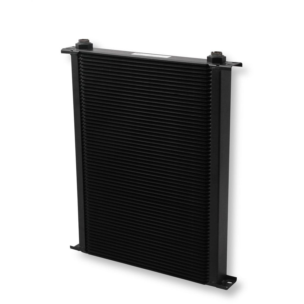 Earls-Ultrapro-Oil-Cooler---Black---60-Rows---Extra-Wide-Cooler---10-O-Ring-Boss-Female-Ports