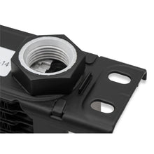 Load image into Gallery viewer, Earls-Ultrapro-Oil-Cooler---Black---7-Rows---Narrow-Cooler---10-O-Ring-Boss-Female-Ports