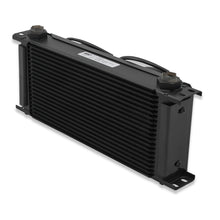 Load image into Gallery viewer, Earls-Ultrapro-Oil-Cooler-W-Dual-Fan-Pack---Black---20-Rows---Extra-Wide-Cooler---10-O-Ring-Boss-Female-Ports