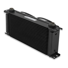 Load image into Gallery viewer, Earls-Ultrapro-Oil-Cooler-W-Dual-Fan-Pack---Black---20-Rows---Extra-Wide-Cooler---10-O-Ring-Boss-Female-Ports