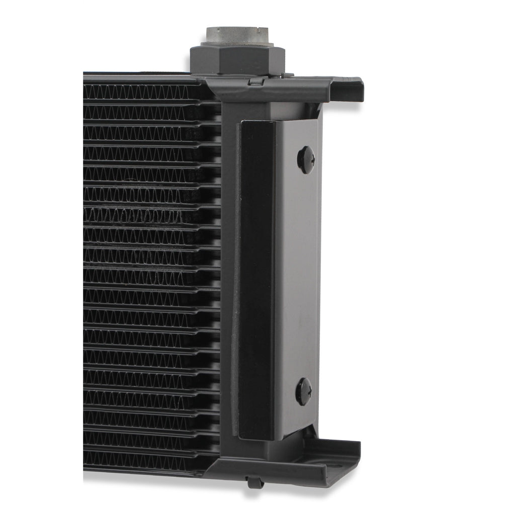 Earls-Ultrapro-Oil-Cooler-W-Dual-Fan-Pack---Black---20-Rows---Extra-Wide-Cooler---10-O-Ring-Boss-Female-Ports