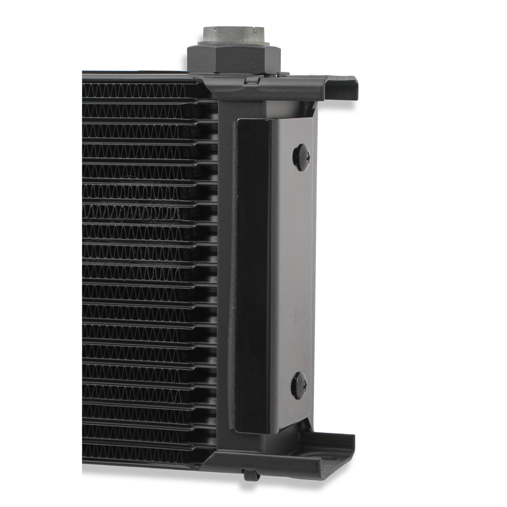 Earls-Ultrapro-Oil-Cooler-W-Dual-Fan-Pack---Black---20-Rows---Extra-Wide-Cooler---10-O-Ring-Boss-Female-Ports