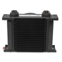 Load image into Gallery viewer, Earls-Ultrapro-Oil-Cooler-W-Fan-Pack---Black---19-Rows---Narrow-Cooler---10-O-Ring-Boss-Female-Ports