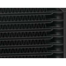 Load image into Gallery viewer, Earls-Ultrapro-Oil-Cooler-W-Fan-Pack---Black---19-Rows---Narrow-Cooler---10-O-Ring-Boss-Female-Ports
