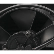 Load image into Gallery viewer, Earls-Ultrapro-Oil-Cooler-W-Fan-Pack---Black---19-Rows---Narrow-Cooler---10-O-Ring-Boss-Female-Ports