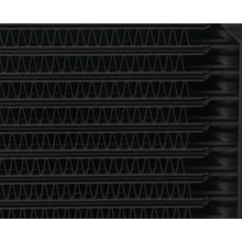 Load image into Gallery viewer, Earls-Ultrapro-Oil-Cooler-W-Fan-Pack---Black---34-Rows---Wide-Cooler---10-O-Ring-Boss-Female-Ports
