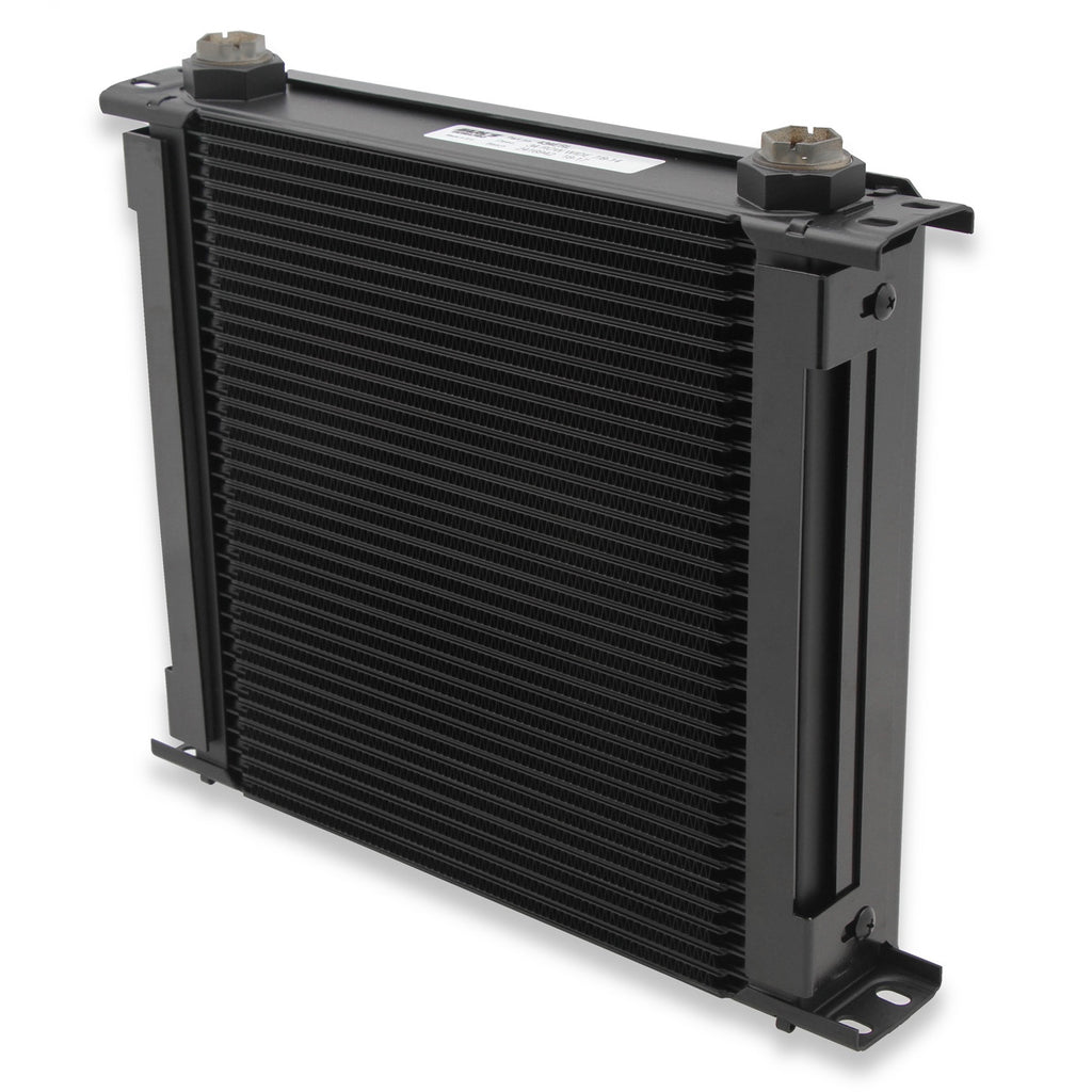 Earls-Ultrapro-Oil-Cooler-W-Fan-Pack---Black---34-Rows---Wide-Cooler---10-O-Ring-Boss-Female-Ports