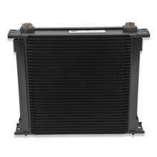 Load image into Gallery viewer, Earls-Ultrapro-Oil-Cooler-W-Fan-Pack---Black---34-Rows---Wide-Cooler---10-O-Ring-Boss-Female-Ports