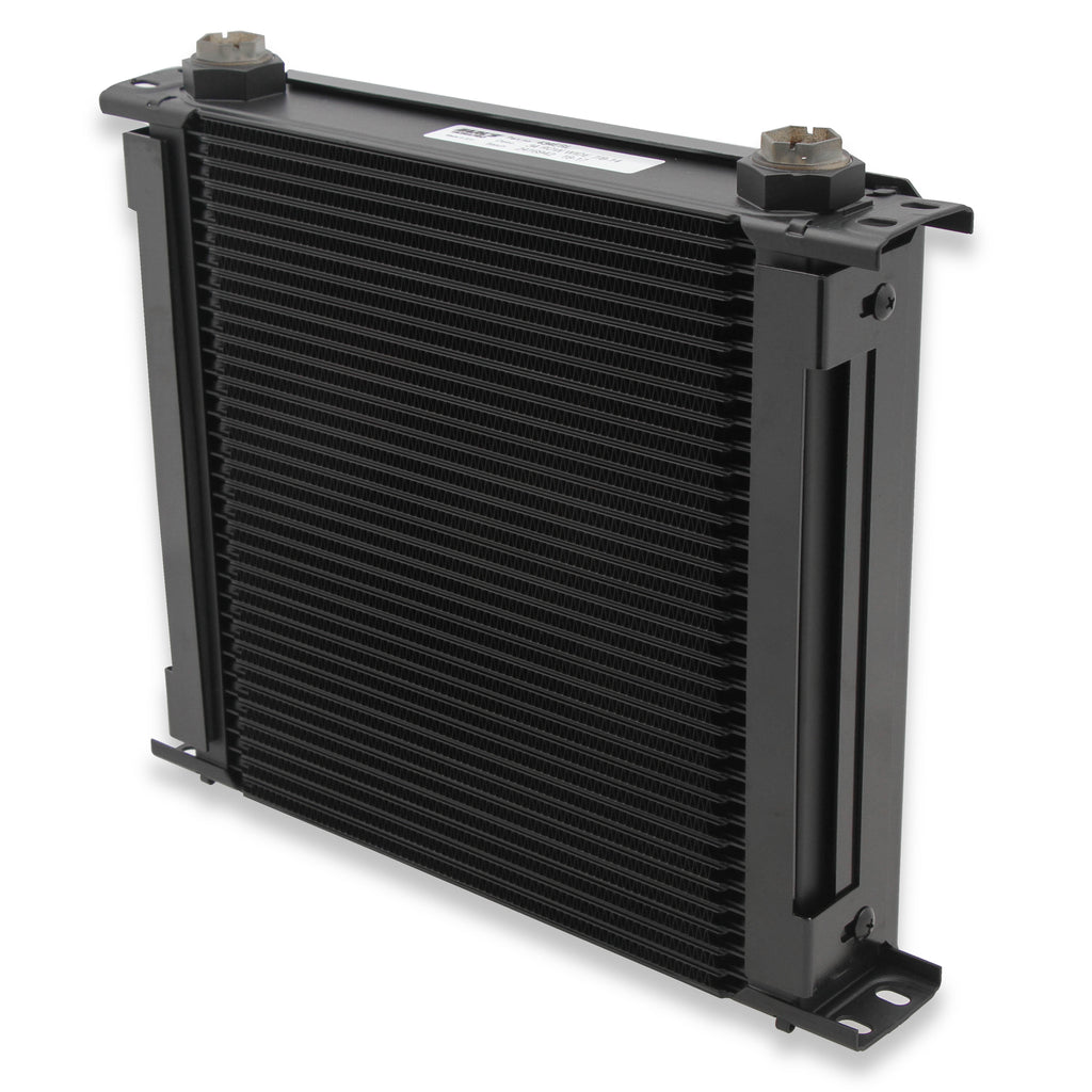 Earls-Ultrapro-Oil-Cooler-W-Fan-Pack---Black---34-Rows---Wide-Cooler---10-O-Ring-Boss-Female-Ports