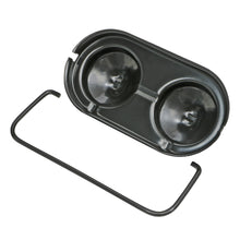 Load image into Gallery viewer, Early-Gm-(67-80)-Steel-Brake-Cylinder-Cover;-2-38-X-5-In.;-Single-Bail--Black