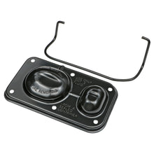 Load image into Gallery viewer, Early-Gm-(67-80)-Steel-Brake-Cylinder-Cover;-3-X-5-58-In.;-Single-Bail--Black