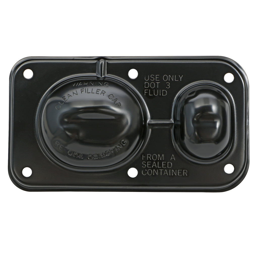 Early-Gm-(67-80)-Steel-Brake-Cylinder-Cover;-3-X-5-58-In.;-Single-Bail--Black