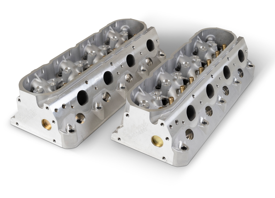 Edelbrock 77620 E-Street 15-Degree Cylinder Heads for GM LS3 Engines with .570"lift