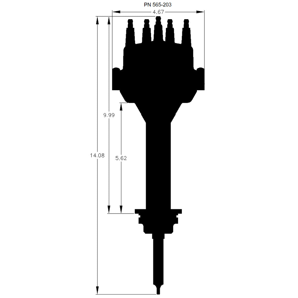 Efi-Dual-Sync-Chrysler-Wedge-Distributor
