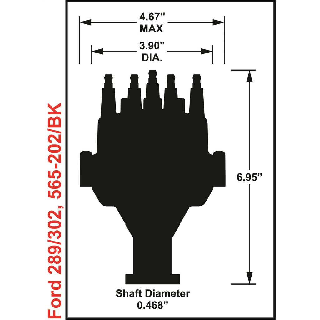 Efi-Dual-Sync-Ford-302-Distributor