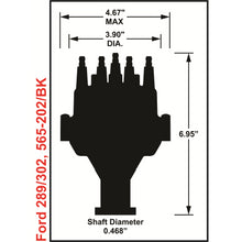 Load image into Gallery viewer, Efi-Dual-Sync-Ford-302-Distributor