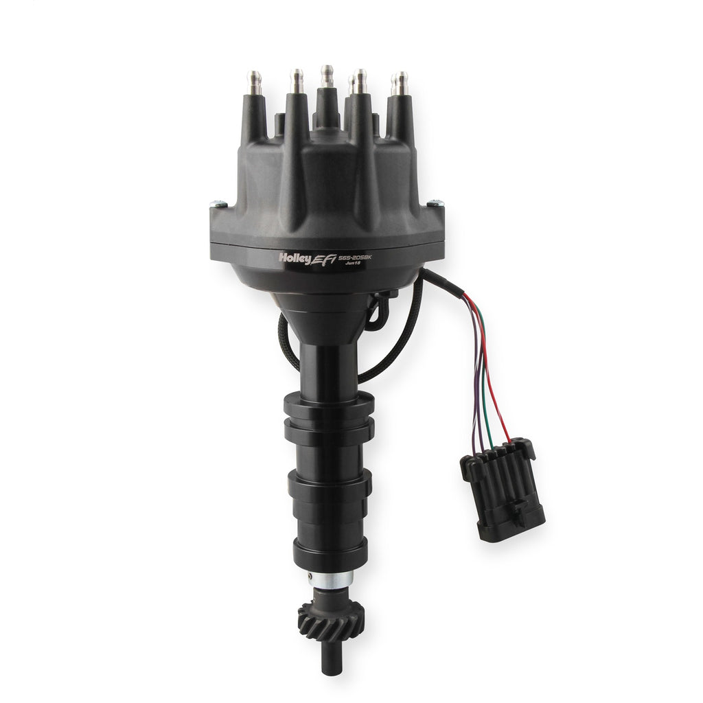 Efi-Dual-Sync-Ford-Fe-Distributor,-Black