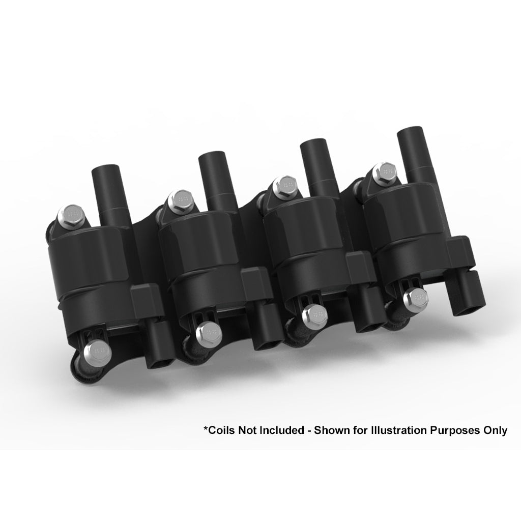 Efi-Igntion-Coil-Remote-Relocation-Bracket,-Black-Finish,-Pair