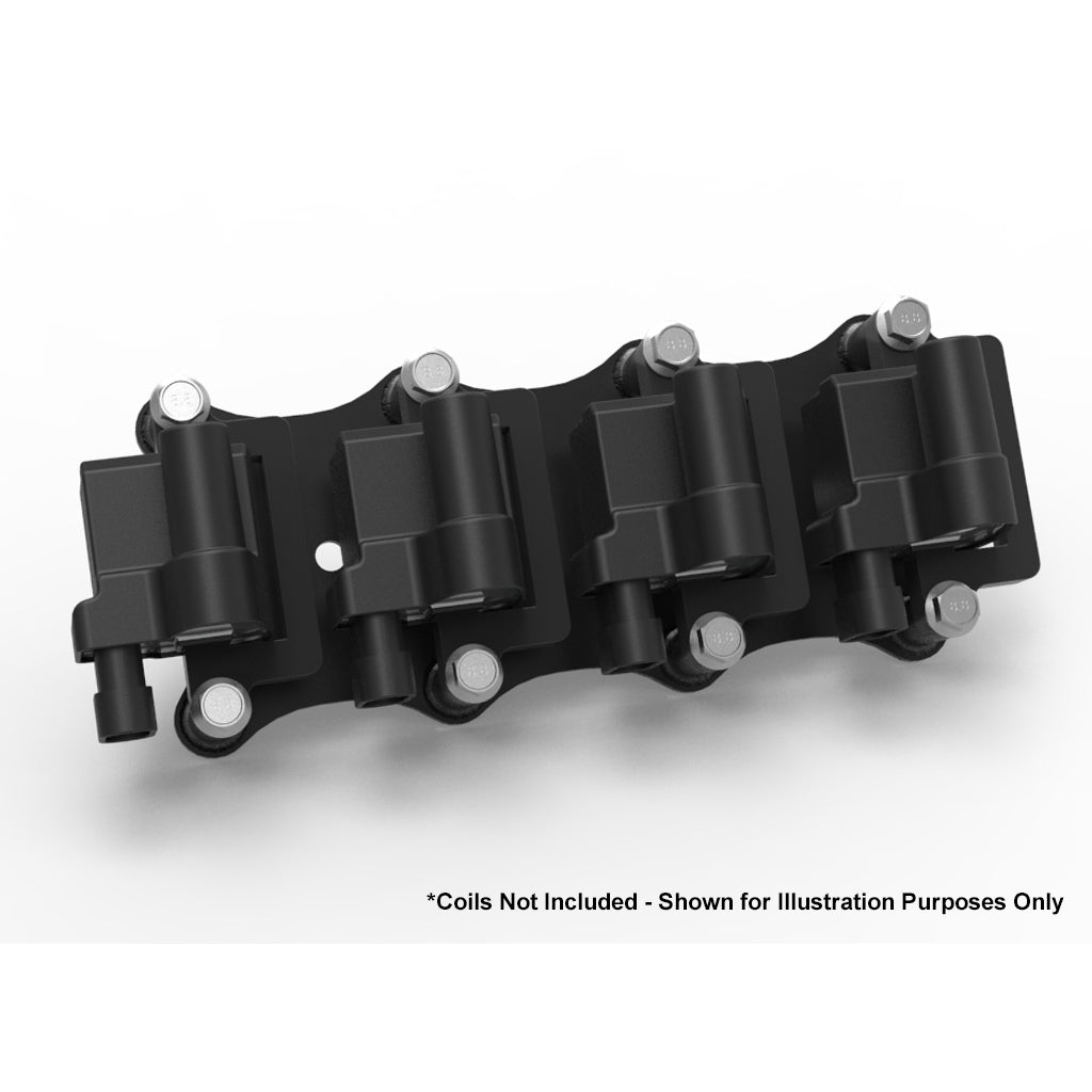 Efi-Igntion-Coil-Remote-Relocation-Bracket,-Black-Finish,-Pair