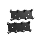 Holley 561-128  Efi Igntion Coil Remote Relocation Bracket, Black Finish, Pair