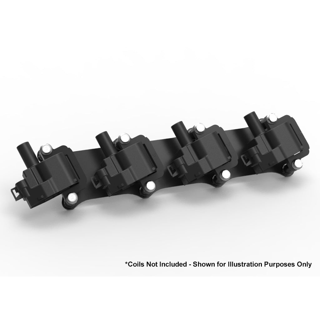 Efi-Igntion-Coil-Remote-Relocation-Bracket,-Black-Finish,-Pair