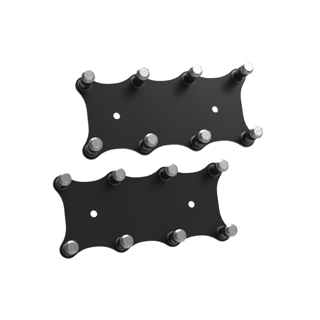 Efi-Igntion-Coil-Remote-Relocation-Bracket,-Black-Finish,-Pair