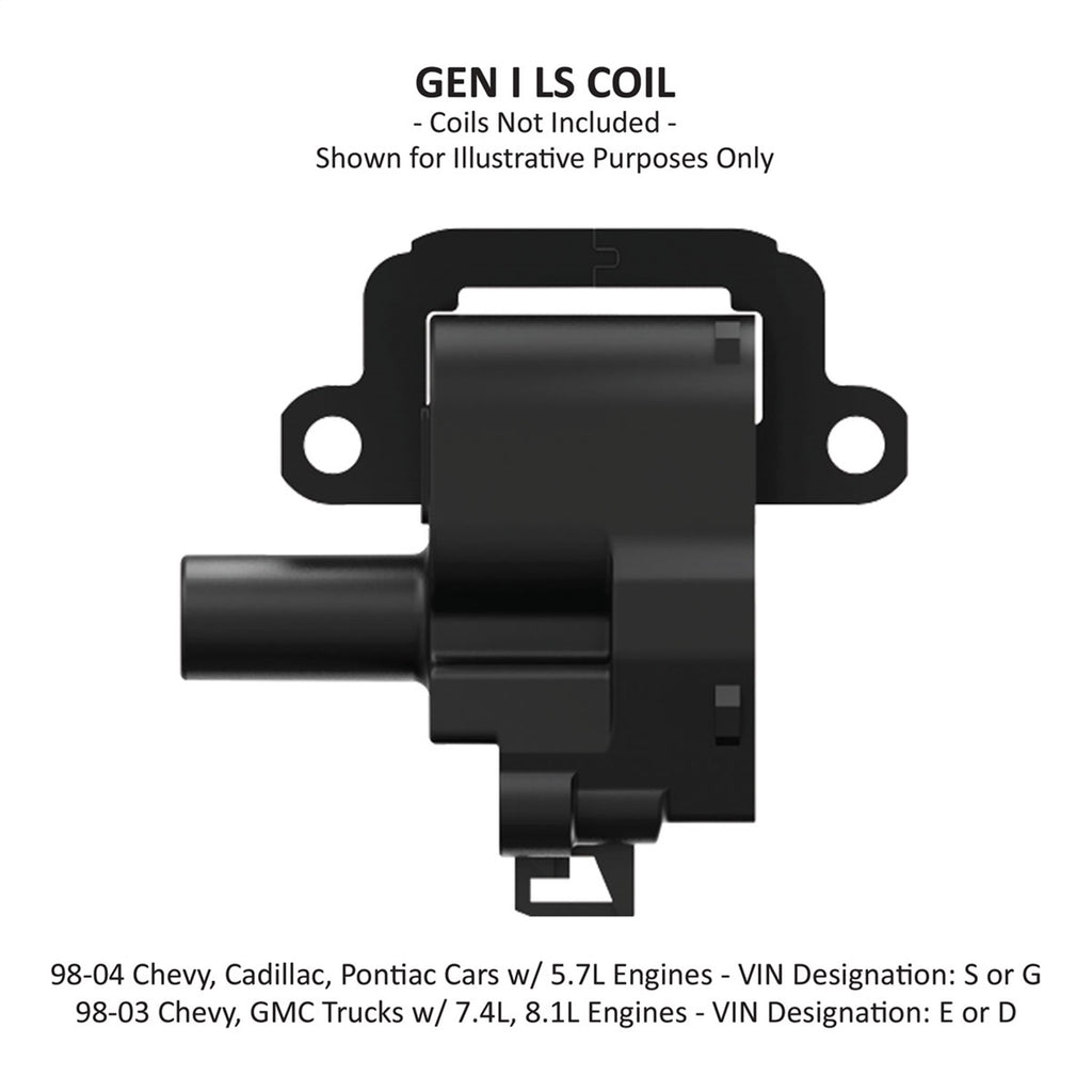 Efi-Igntion-Coil-Remote-Relocation-Bracket,-Silver-Finish,-Pair