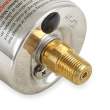 Load image into Gallery viewer, Efi-Pressure-Guage-Oil-Filled-0100Psi-18In-Npt-Male-Thread