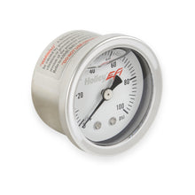 Load image into Gallery viewer, Efi-Pressure-Guage-Oil-Filled-0100Psi-18In-Npt-Male-Thread