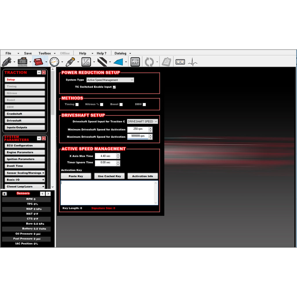 Efi-V5-Traction-Cntrl-Activation
