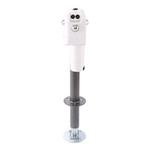 Load image into Gallery viewer, Electric-4500-Lb-Cap-18-Travel-6-Drop-Down-Leg-3-Stand-Leds-WO-Remote-White