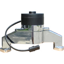 Load image into Gallery viewer, Electric-Engine-Water-Pump;-Aluminum;-Chrome-Finish;-Fits-Bb-Chevy-Engines