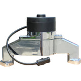 Proform 68230C Electric Engine Water Pump; Aluminum; Chrome Finish; Fits BB Chevy Engines