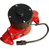 Proform 68220R Electric Engine Water Pump; Aluminum; Red Powder Coat; Fits SB Ford Engines
