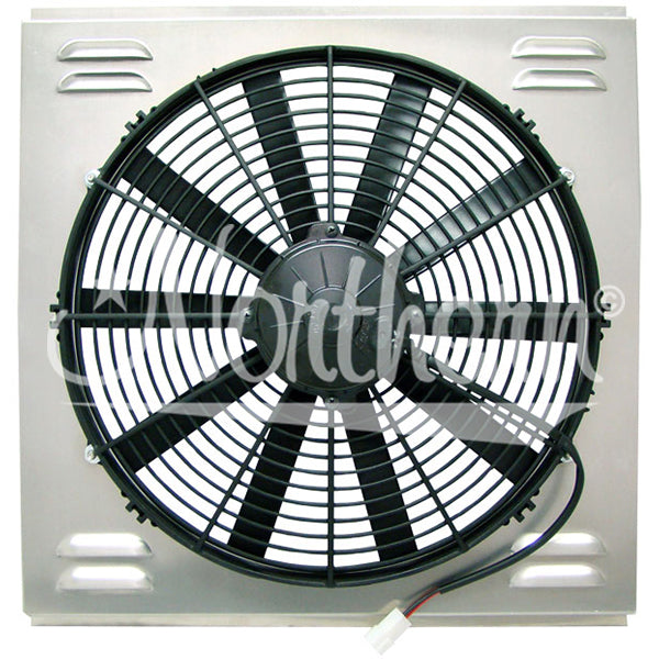 Electric-Fan--Shroud-Single-16In-1917-Cfm