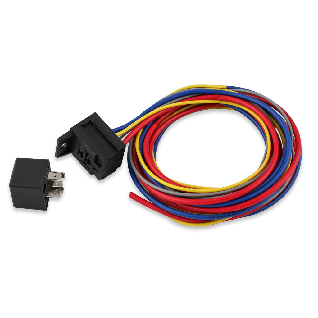 Electric-Fan-Harness--Relay-Kit-With-195-Degree-Temperature-Switch