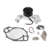 Mr. Gasket 7026PG  Electric Water Pump With Block Off Plate - 35 Gpm - Polished